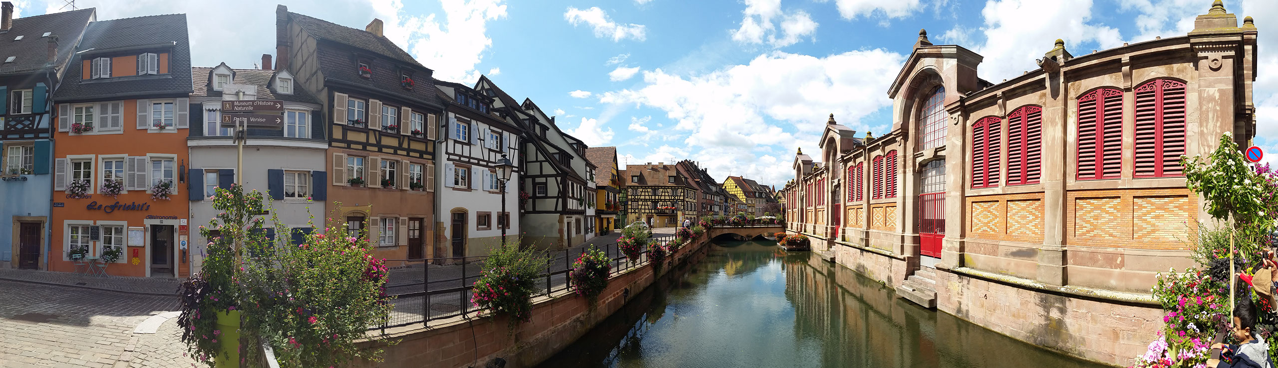 Eine Panorama Ansicht von Collmar - touristische Attraktion, Panoramaaufnahme, Kugelpanorama,&nbsp; Fotograf